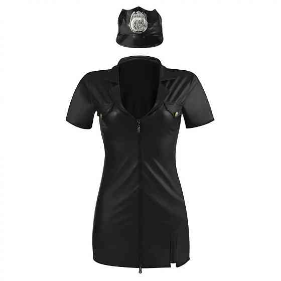 Костюм сексі поліцейської Sunspice L/XL, сукня та кепка Sex Aura Київ