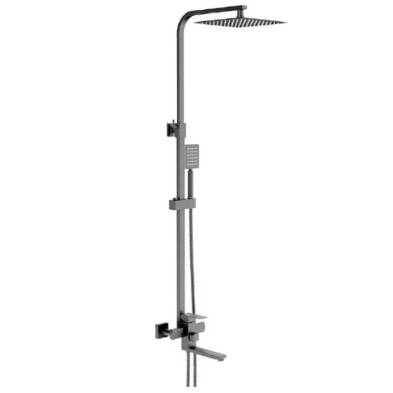 Душевая колонна со смесителем MIXXUS KUB-007-J GRAPHITE из нерж. стали SUS304 (кол. графит) (MI6220) Киев