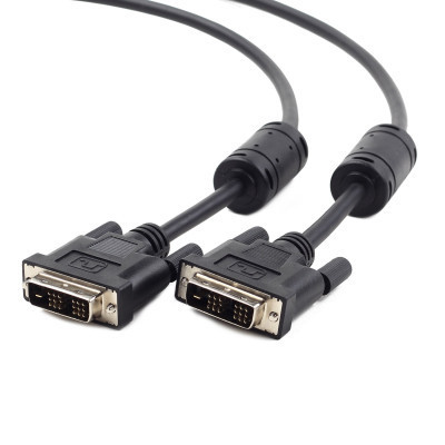 Кабель мультимедийный DVI M to DVI M 5.0m 18+1pin Viewcon (VC-DVI-104-5m) Винница - изображение 1