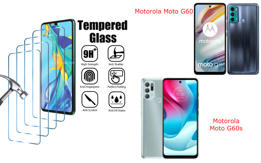 Захисне скло ArmorGlass для Motorola Moto G60, Moto G60s – стійке до подряпин та ударів Київ - фото 1