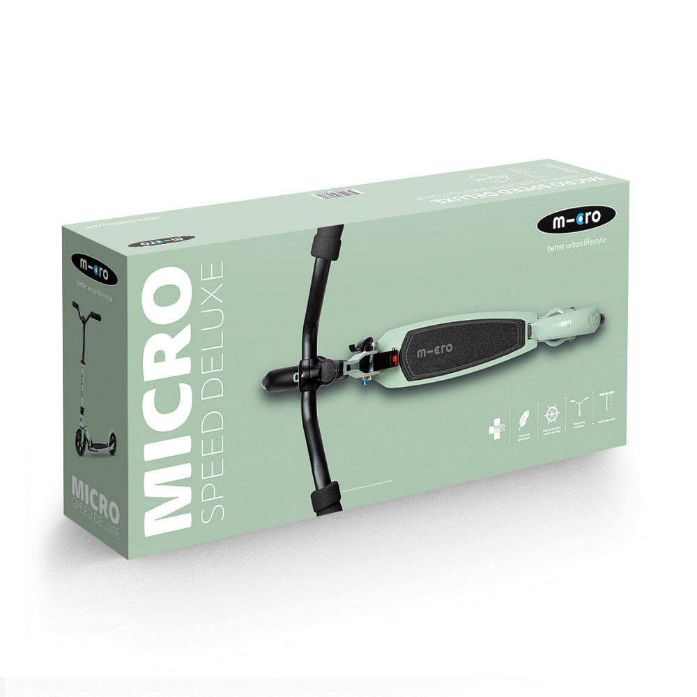 Самокат Micro серії Speed Deluxe - Колір зеленої глини Дніпро - фото 3