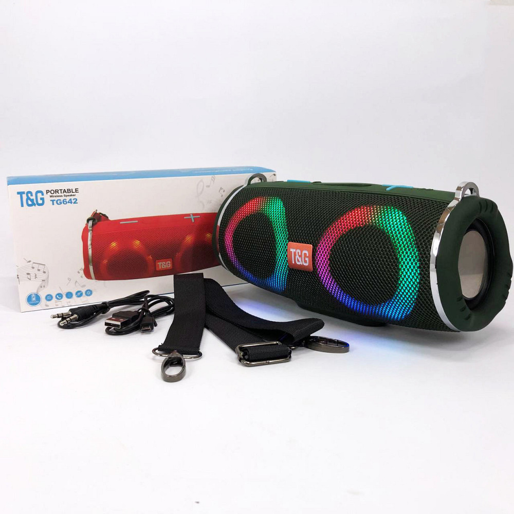 Портативная колонка для пк TG642, Беспроводная колонка переносная громкая, Блютуз аудио приемник JY-91 Львов - изображение 18