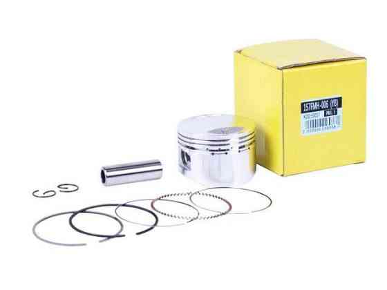 Поршневий комплект STD 54,00 мм на мопед мотоцикл Альфа з двигуном 125СС, к-т: 9 одиниць Мукачево