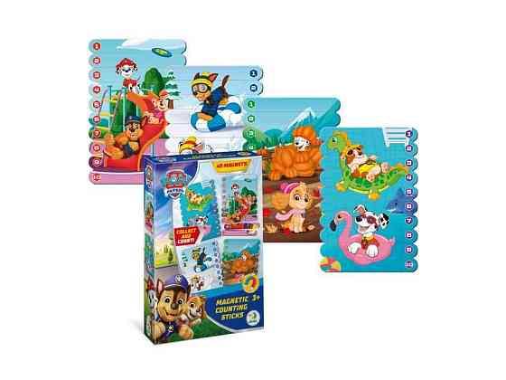 Набір магнітів Paw Patrol для рахування Сезони 40ел. 200655 ТМ DODO Київ