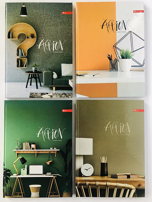 Книга канцелярська А4/96 арк. "Скат"  # офсет, тверда обкл., ТП-27, шт Київ - фото 1