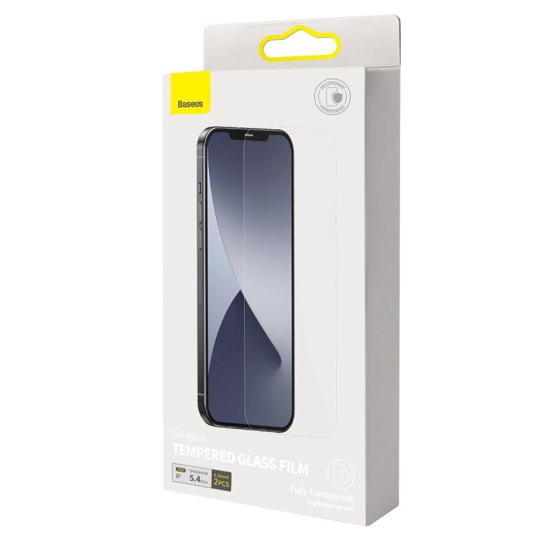 Защитное cтекло Baseus для iPhone 12 Mini, 0.15mm 2 шт. (SGAPIPH54N-FM02) Киев - изображение 5