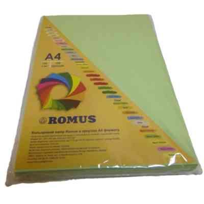 Папір Romus A4 160 г/м2 100sh Green (R51079) Вінниця