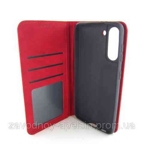 Чохол книжка Samsung G990 S21 Premium Case (червоний) Одеса