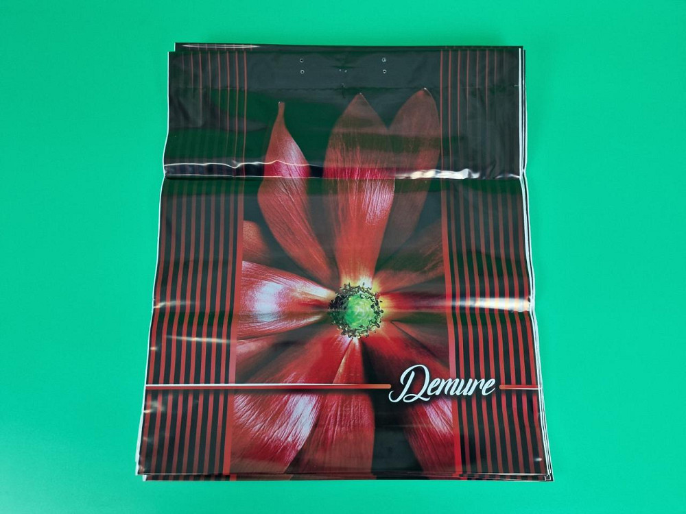 Пакет-сумка 40х45 з пластиковою ручкою  