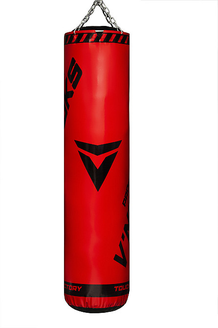 Груша боксерська  V'Noks Gel Red 1,5 м, 50-60 кг червоний професійний мішок для боксу та єдиноборств Київ - фото 2