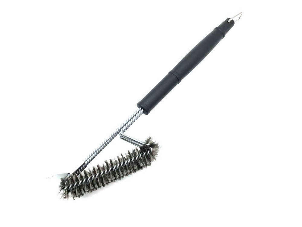 Щітка для гриля трьохрядна 2в1 (щітка+скребок) GRILLI 777455 Код: 013097 Рівне - фото 5