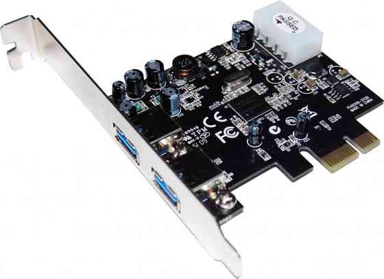 PCI-E Контролер USB3.0 (2ext. Molex) Low Profil, NEC, RTL Вінниця