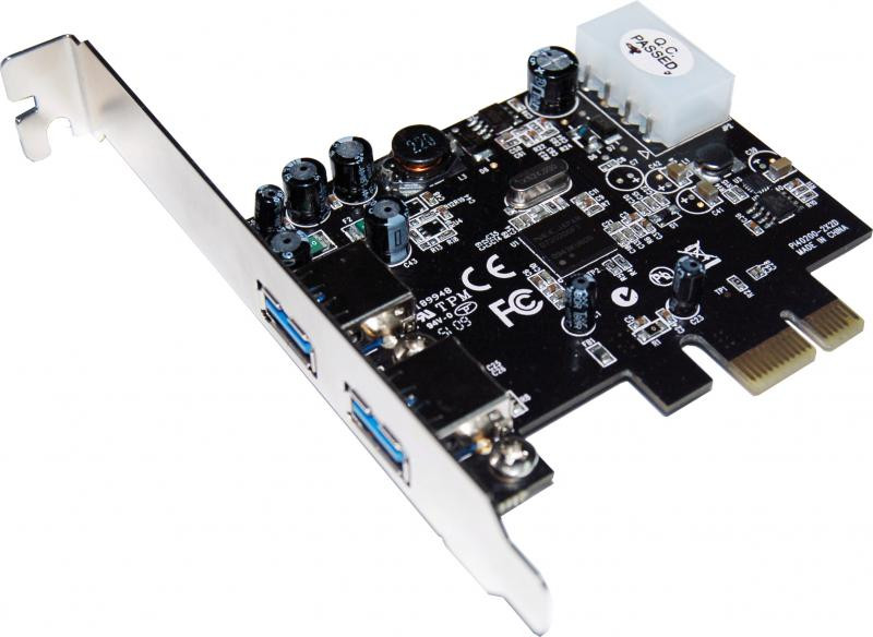 PCI-E Контролер USB3.0 (2ext. Molex) Low Profil, NEC, RTL Вінниця - фото 6