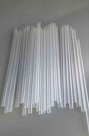 Трубочка для фреша d6,8-21 см "Фрішка" прозора (500 шт.) Харків