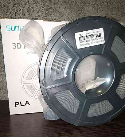 PLA пластик Sunlu, 1,75 mm/ 1kg/ Сірий Київ