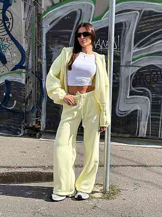 Жіночий теплий костюм на флісі Лімонний 48/52 Харків