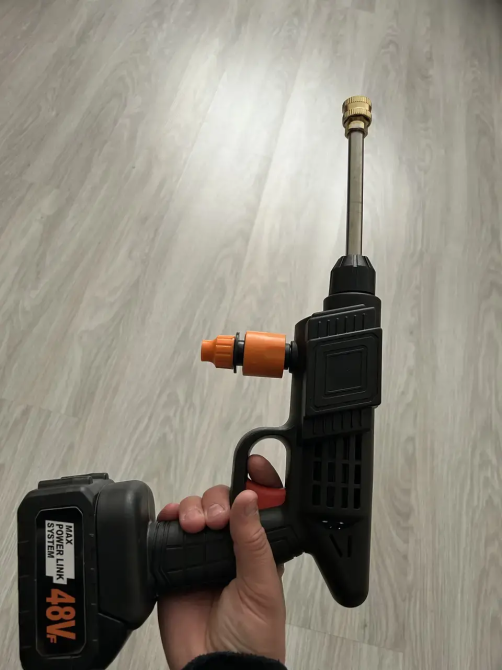 Потужна автомийка високого тиску 48V (2 акумулятори) в кейсі Вінниця - фото 6