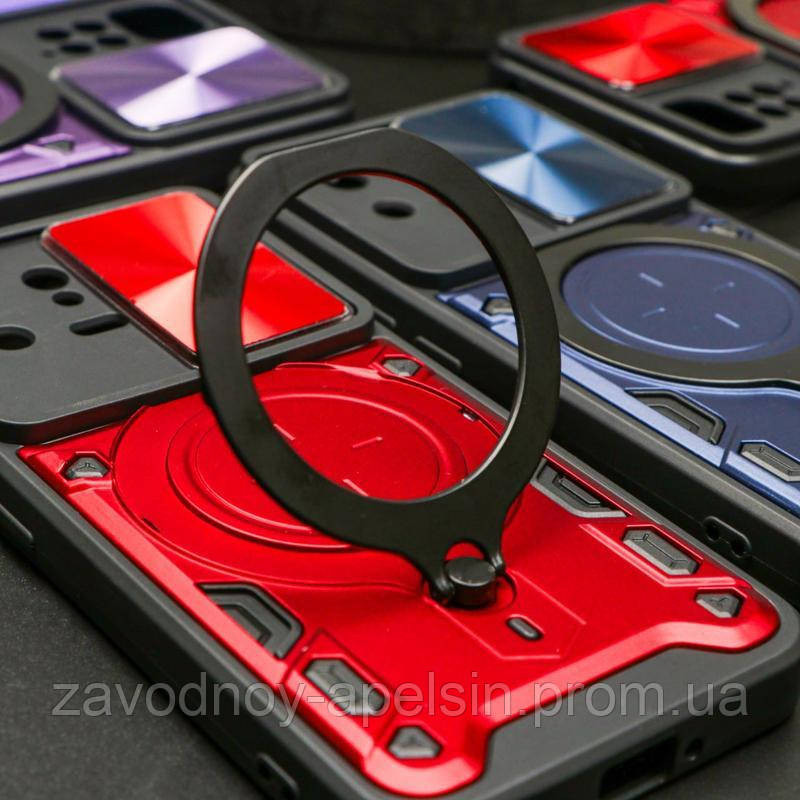 Samsung A54 A546 Чохол протиударний Шторка (синій) Одеса - фото 2