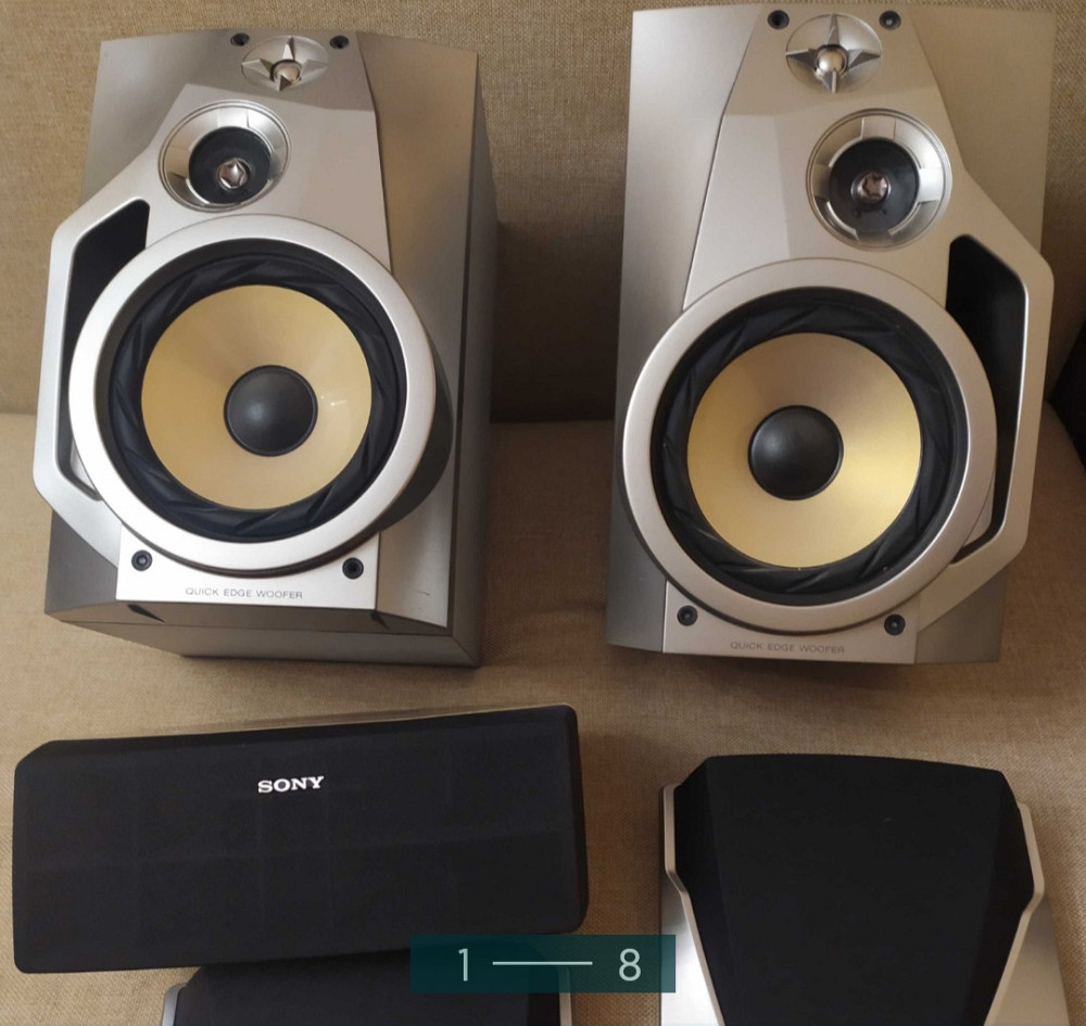 Колонки: 1X SONY SS-CN125, 2X SONY SS-SR125 , 2X SONY SS- RXD10AV. Харьков - изображение 1