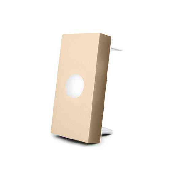 Кабельний вивід LIVOLO золотий, модуль 22.5×45 мм, для прихованої проводки, модуль 0.5 поста (VL-FCM-1AP) Коломыя