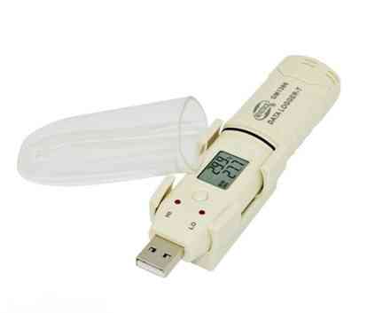 Даталоггер температури USB, -30-80 °C BENETECH GM1366 Чернігів