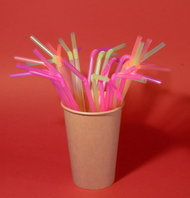 Трубочка гофрa неон d4.8-210мм 200шт Павлоград - изображение 2