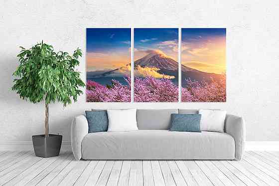 Модульна картина у вітальню/ спальню  Природа    ART-146_3A 100х150 см Київ