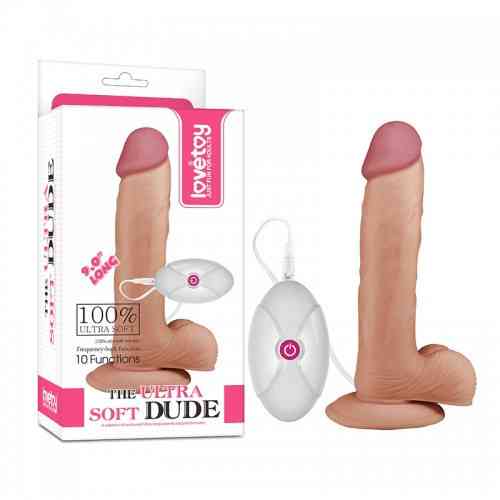 Реалистичный вибратор - The Ultra Soft Dude Vibrating 9