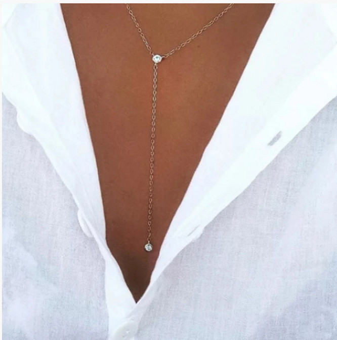 Ланцюжок на шию з підвіскою Київ - фото 1