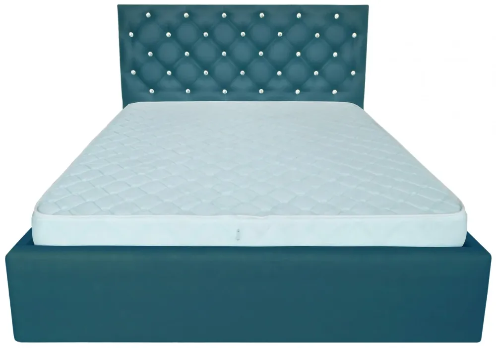 Кровать Coventry Comfort 140 х 190 см Fly 2215 С подъемным механизмом и нишей для белья С1 Бирюзовый Киев - изображение 2