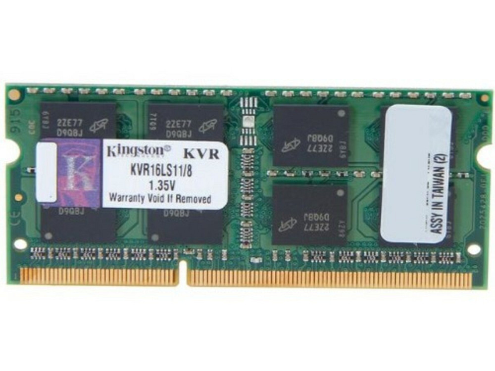 DDR3L Kingston 8GB 1600MHz CL11 Blue SODIMM Киев - изображение 1