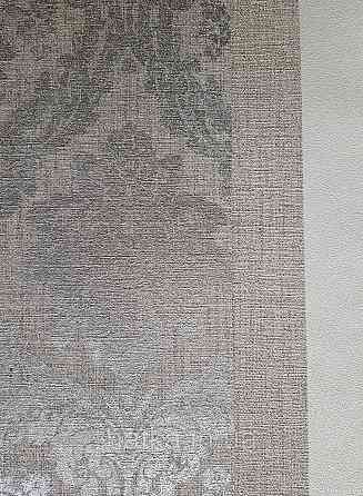 Шовільні на фрізеліні AS creation Perfect 1.06Х10 класика вензель дамаск сріблясті на сіром Київ