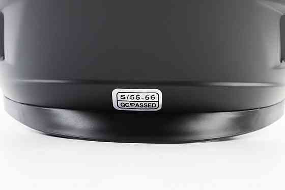 Шолом інтеграл, закритий BLD-М65 S (55-56см), ЧОРНИЙ матовий Киев