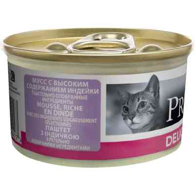 Вологий корм для кішок Purina Pro Plan Delicate З індичкою 85 г (8445290173317) Вінниця