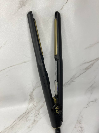 Б/в Професійний керамічний стайлер-випрямляч для волосся GHD Gold Mini Styler Black — Вузький утюжок для короткого волосся т Київ