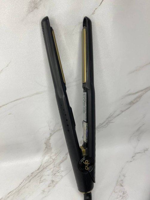 Б/в Професійний керамічний стайлер-випрямляч для волосся GHD Gold Mini Styler Black — Вузький утюжок для короткого волосся т Київ - фото 1