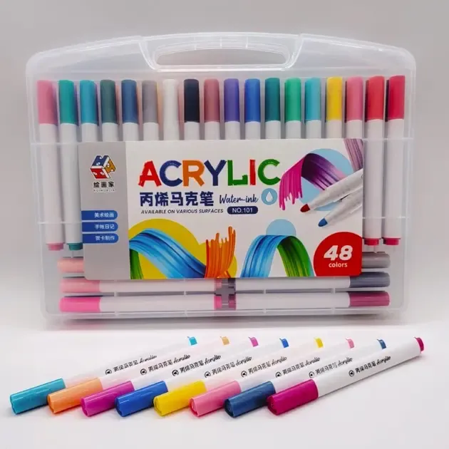 Hurry Bolt Акварельные маркеры 60 цветов Water Brush Коломия - фото 6