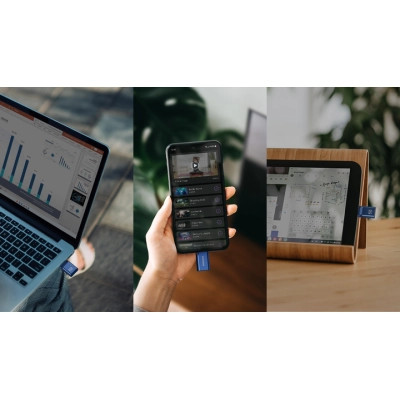 USB флеш накопитель Samsung 128GB USB Type-C Blue USB 3.1 (MUF-128DA/APC) Винница - изображение 10