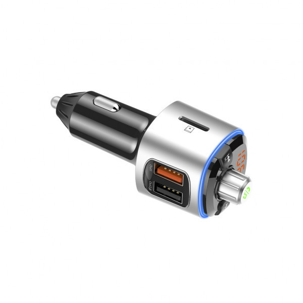 Автомобільний FM-трансміттер Aspiring Wave 1 LED/Bluetooth/MicroSD/DSP/QC3.0 (86ASTR21PB1) Киев - изображение 2