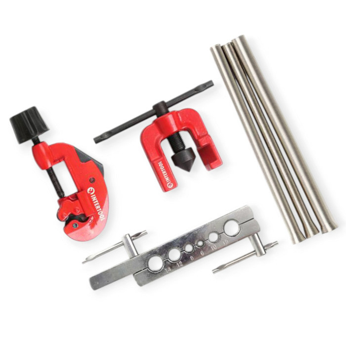 Набор для развальцовки трубок с труборезом 6, 8, 10, 12, 14, 15 мм (блистер) Мукачево - изображение 1