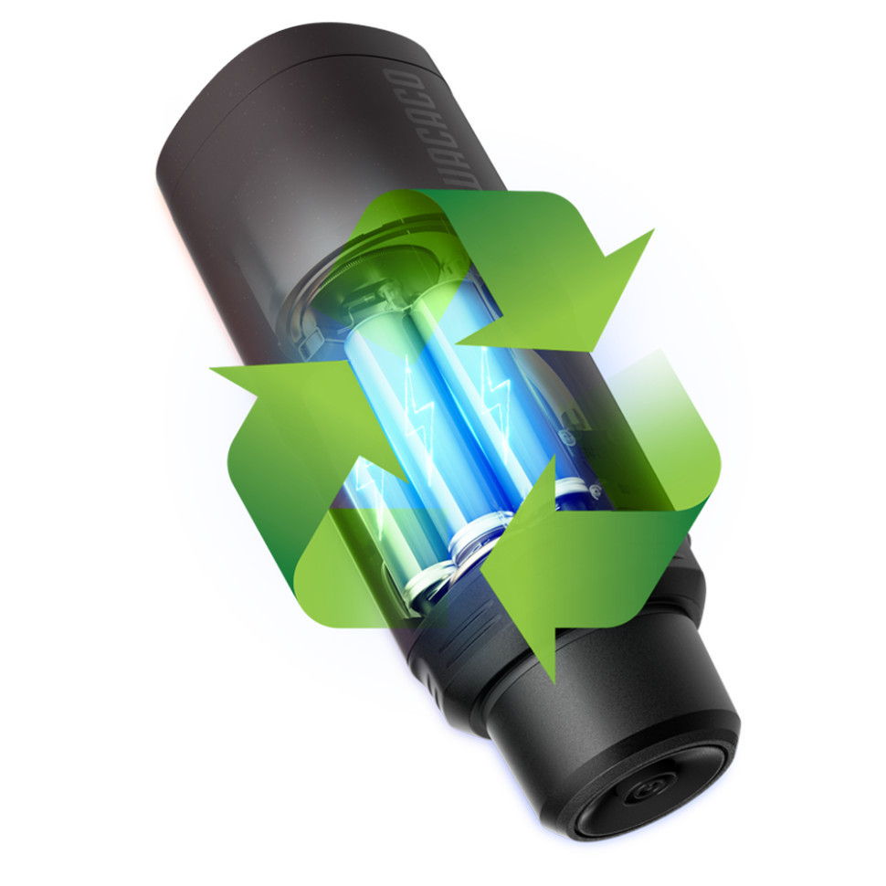 Портативна електрична еспресо-кавоварка Wacaco Pixapresso для меленої кави та капсул, темний бурґунд Киев - изображение 19