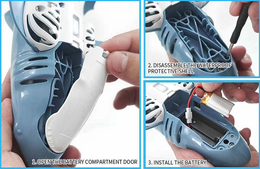 Интерактивная акула, детская игрушка на радиоуправлении Shark, игрушка для ванной Киев - изображение 4