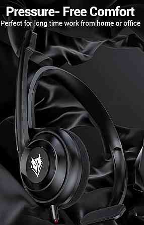 Легкие проводные наушники-гарнитура с микрофоном NUBWO HW02 Харьков