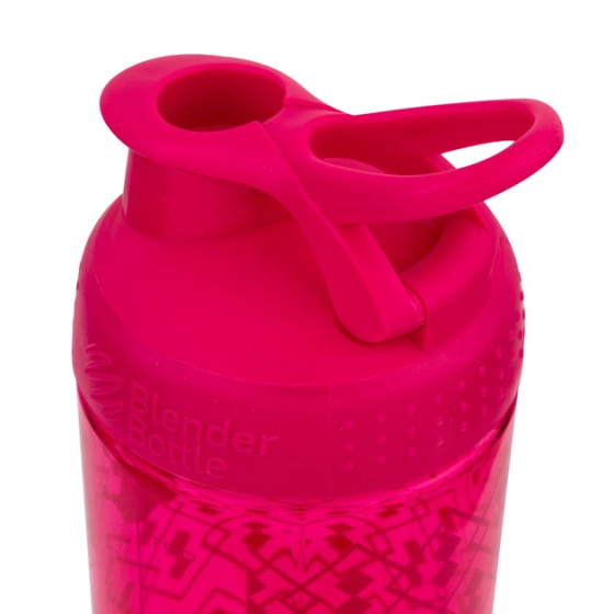 Шейкер BlenderBottle SportMixer Signature Sleek 28oz/820ml Pink Geo Lace Кам'янське
