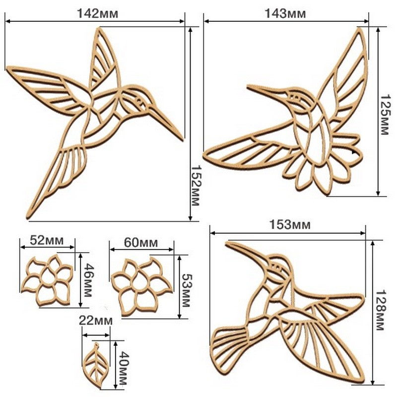 Набор для витражной живописи по номерам 