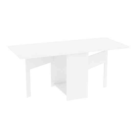 Стол-тумба №3, Белый, 1750х800х750 Львов