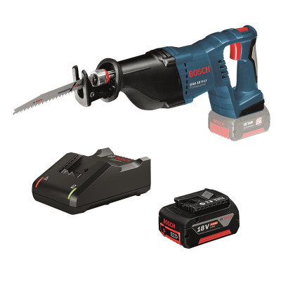 Сабельная пила Bosch GSA 18 V-LI + GBA 18 4,0 Ач + GAL 18V-40 (0.615.990.L6H) Винница - изображение 8