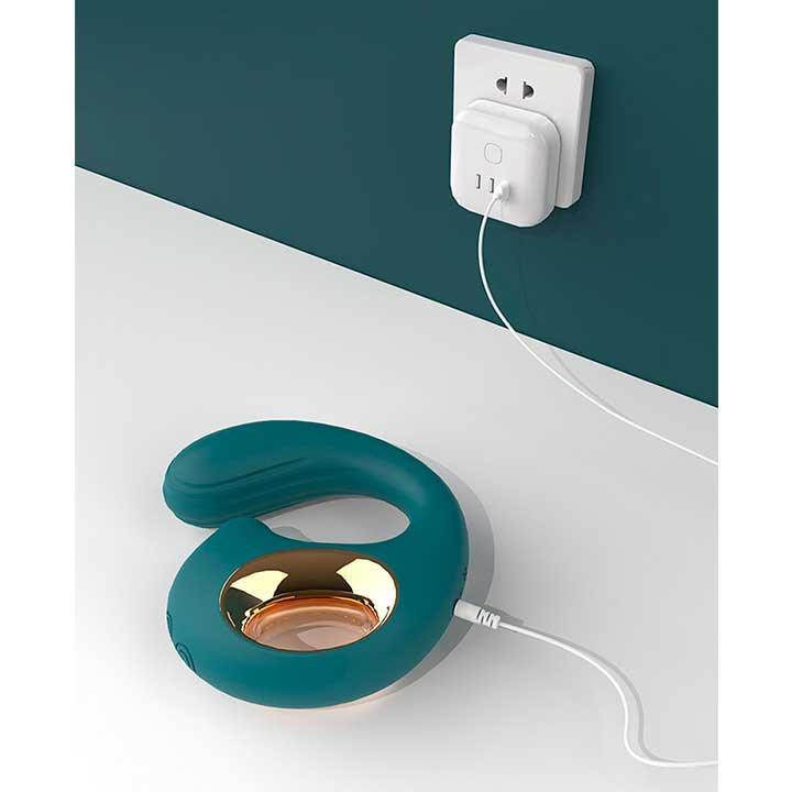 Кліторальний вакуумний вібростимулятор Dolphine Licker Vibe зелений — Вібратори Вінниця - фото 7