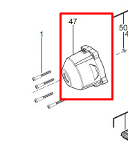Ремкомплект гайкокрута — шестірня/Milwaukee Одеса
