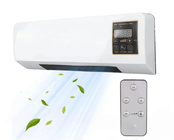 Кондиціонер настінний Alfarid Wall Mounted Mobile Air Conditioning 2 кВт 55x12x24см Білий Вінниця - фото 8